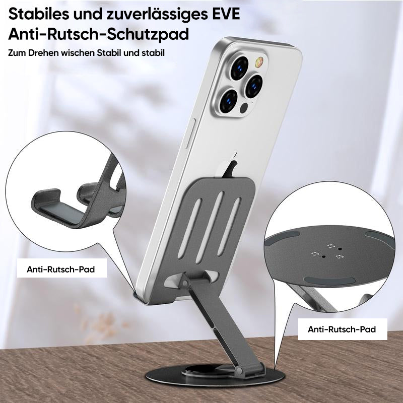 360 Grad drehbarer Telefonhalter aus Metall