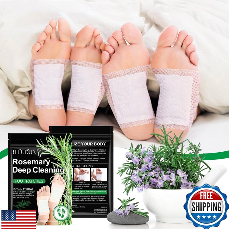 Kräuter-Detox-Fußpolster