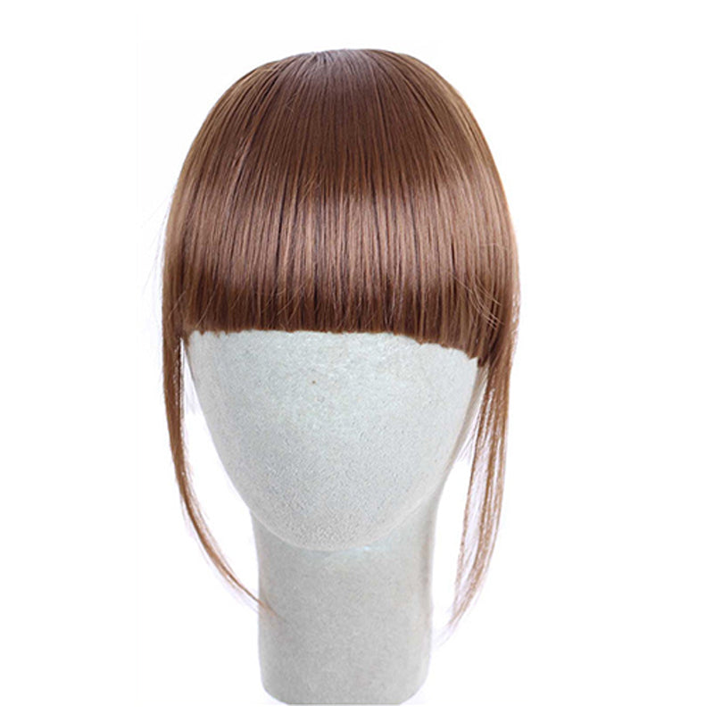 Sømløs 3D Clip-In Bangs hårforlængelse