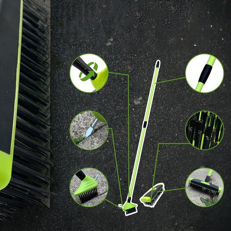 3-in-1 Vielseitiges Unkrautbürsten-Set