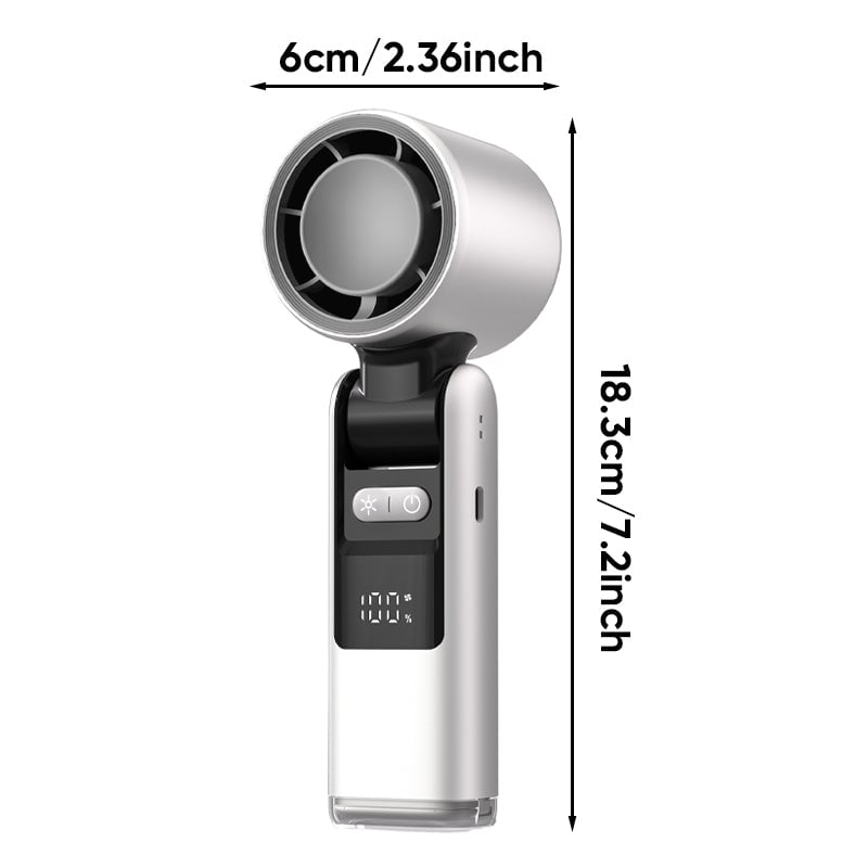 Tragbarer Hand-Turboventilator