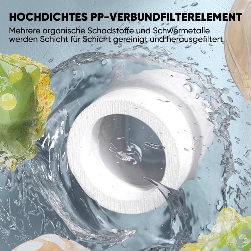Druckverstärktes Handdusch-Set mit Bürste