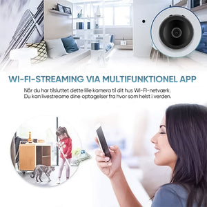 1080p magnetisk opgradering Mini WIFI kamera vidvinkel