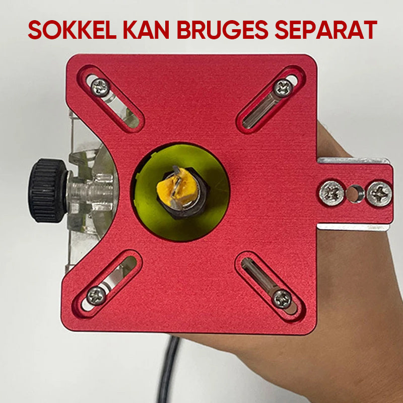 3 i 1 Router Fræsning Sporebeslag