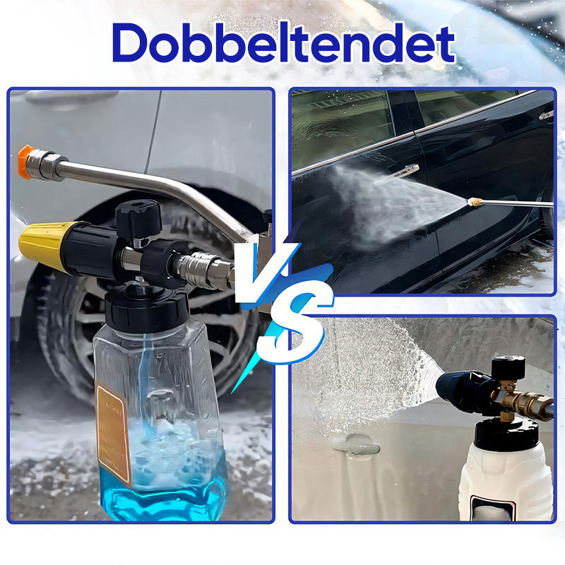 Skumkanon dobbeltstik tilbehør