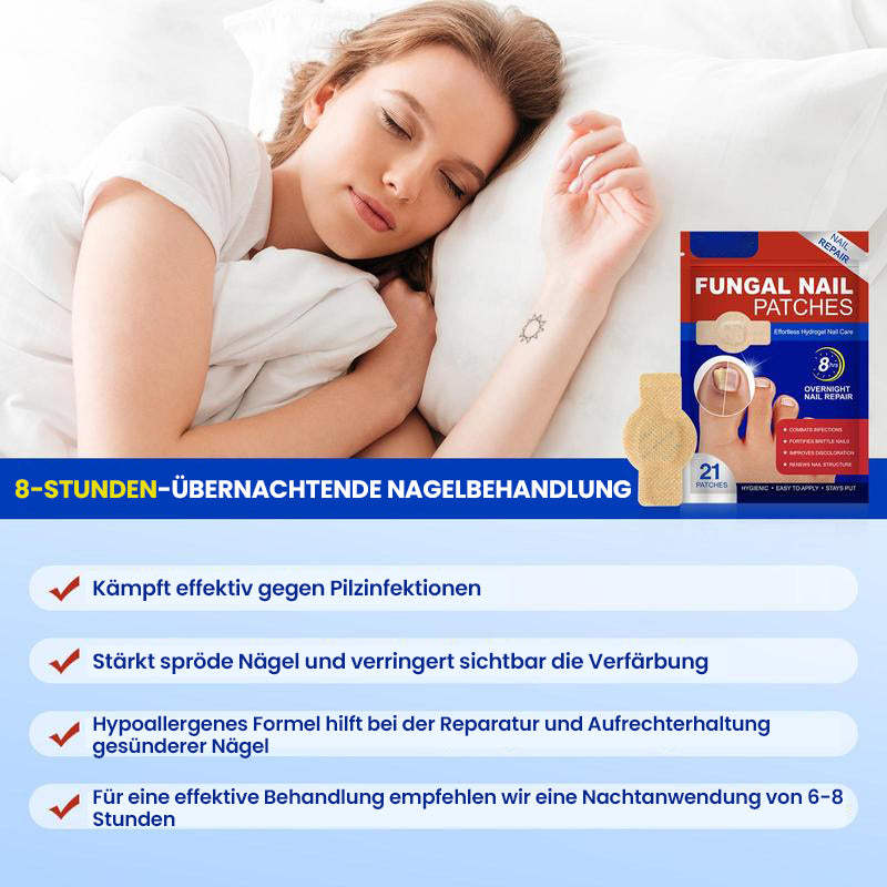 Ultradünne Nagelpilz-Sticker
