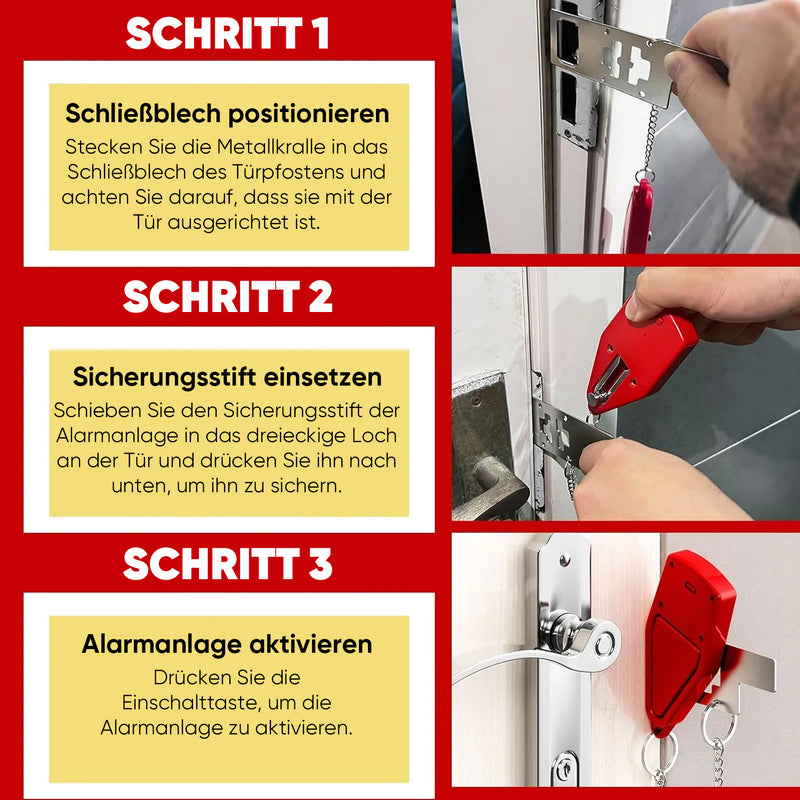 Türstopper gegen Diebstahl