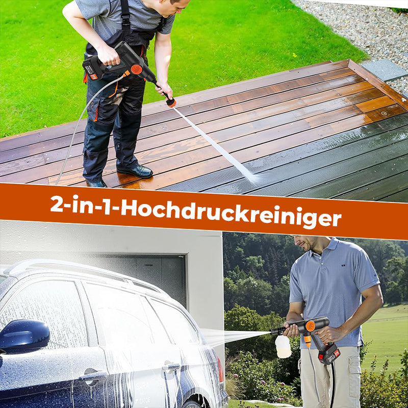 Tragbarer Akku-Hochdruckreiniger