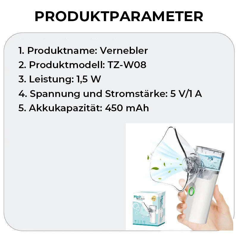 Tragbarer Handvernebler