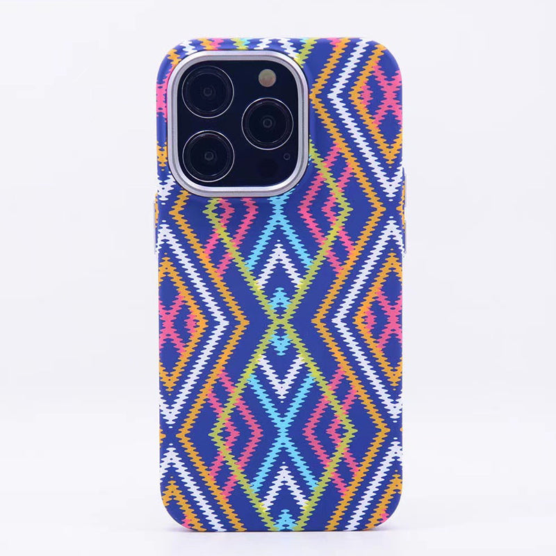 Bohemian-Stil Magnetische Handyhülle für iPhone