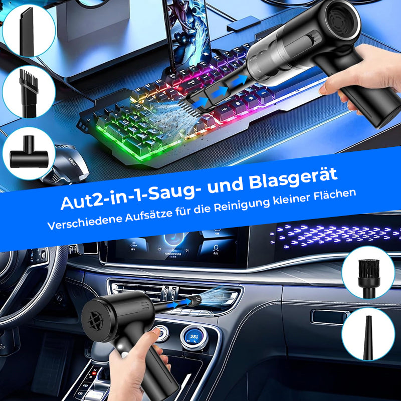 Kabelloser Hochleistungs-Auto-Staubsauger mit starker Saugkraft