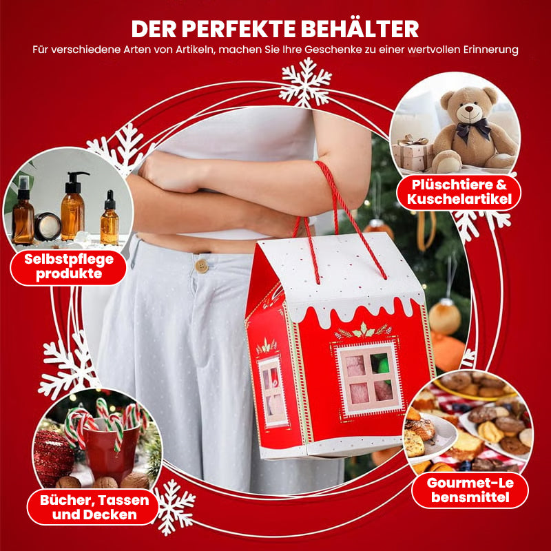 Weihnachtswunderland-Cottage-Geschenkbox