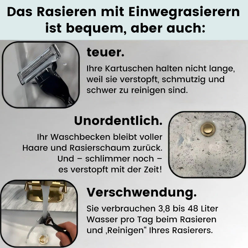 Rasierapparat-Spüler