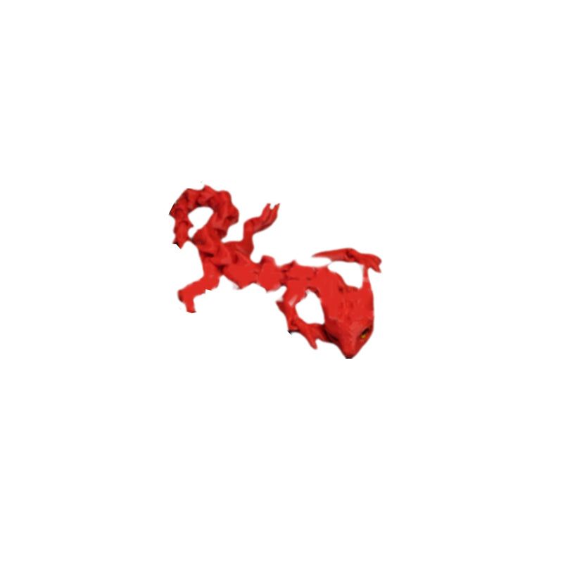 3D-gedruckter kleiner süßer Drache