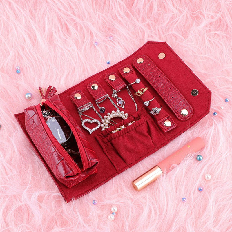 Urlaub Schmuck Lagerung Roll Tasche