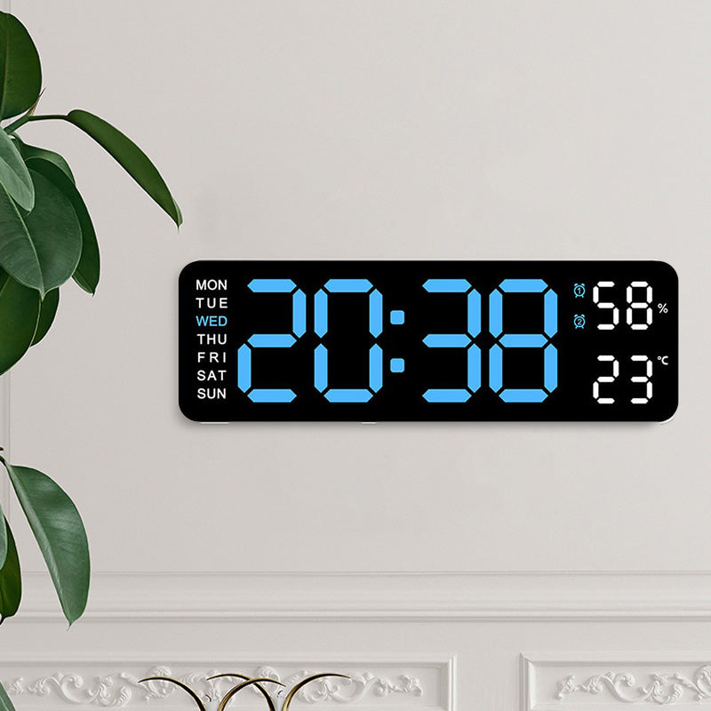 Verbesserte digitale Wanduhr mit großem Display