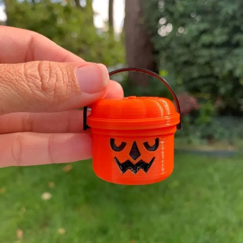 Kürbis Mini Eimer