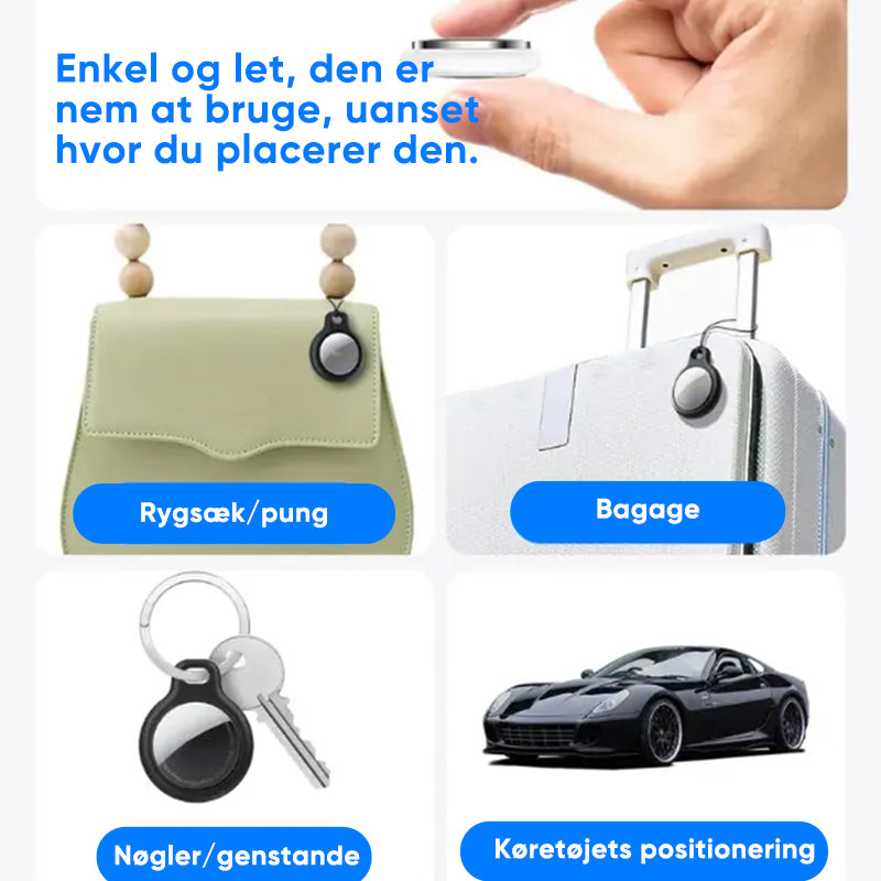 【Ingen SIM påkrævet】Smart GPS-sporer