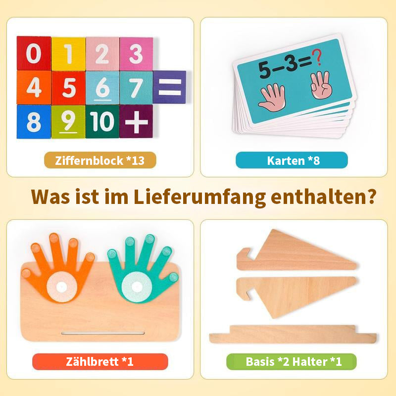 Pädagogische Mathematik-Manipulative Zahlenzählblöcke