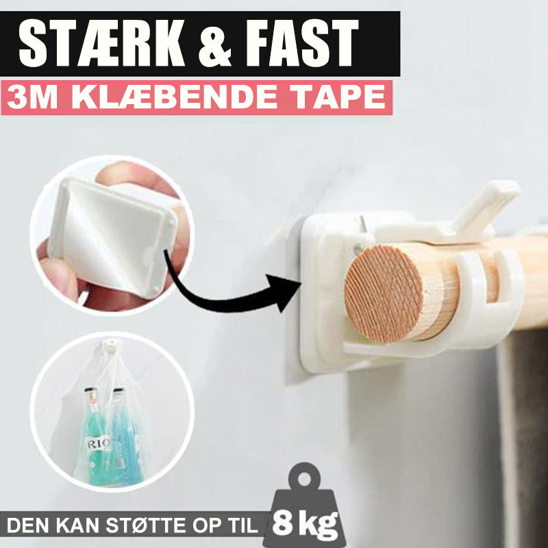 Sømløse justerbare stangbeslag