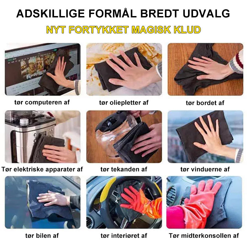 Fortykket magisk renseklud