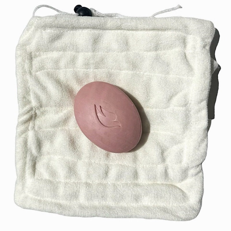 2-i-1 bad loofah svamp
