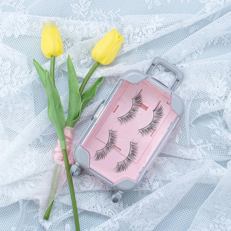 Mini-Koffer Wimpernetui