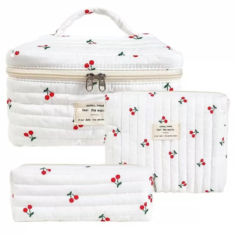 Modische tragbare Make-up-Tasche (3-teiliges Set)