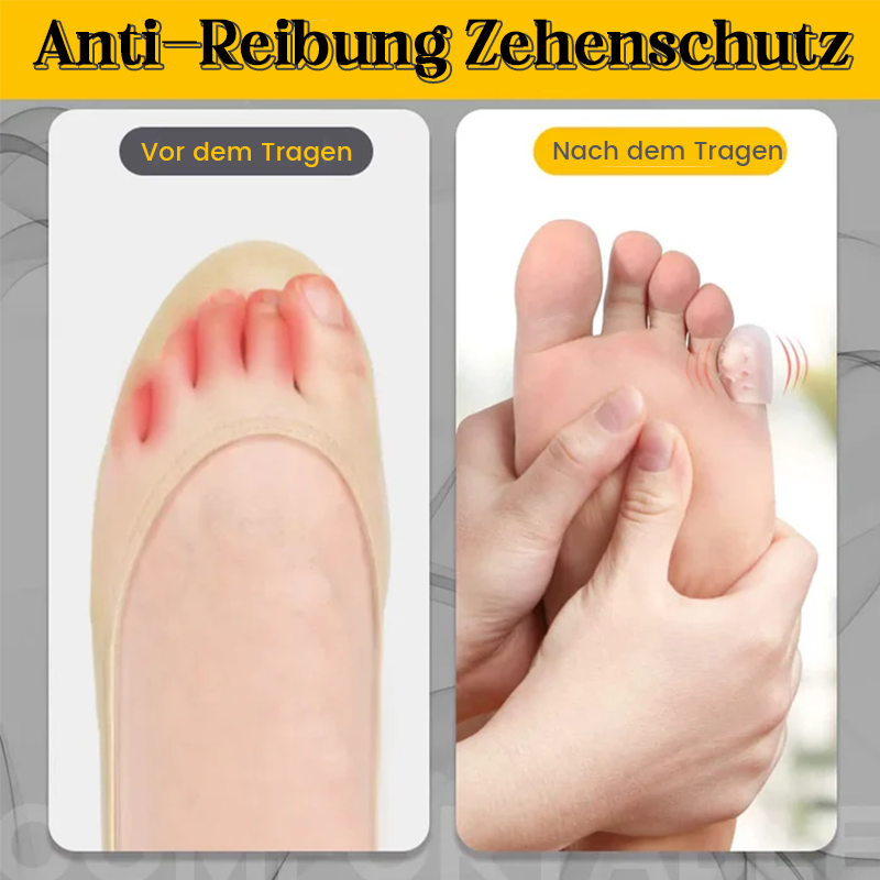Anti-Reibung Zehenschutz aus Silikon (10 Stück)