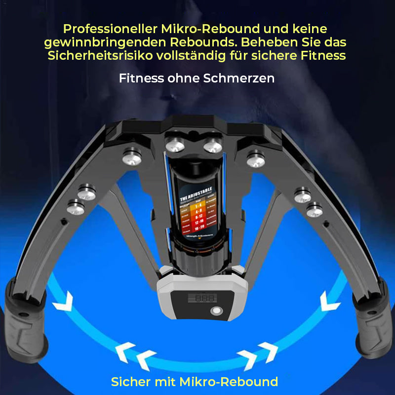Einstellbarer hydraulischer Armkrafttrainer (mit LED-Zähler)