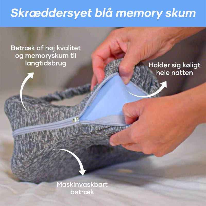 Hjerteformet benpude