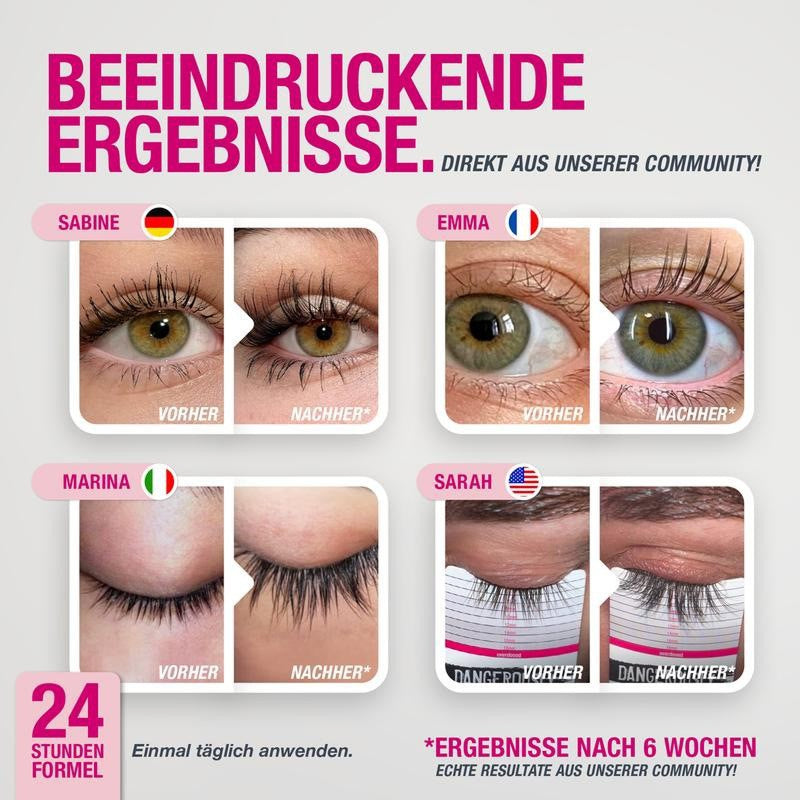 Wimpernpflege-Lösung
