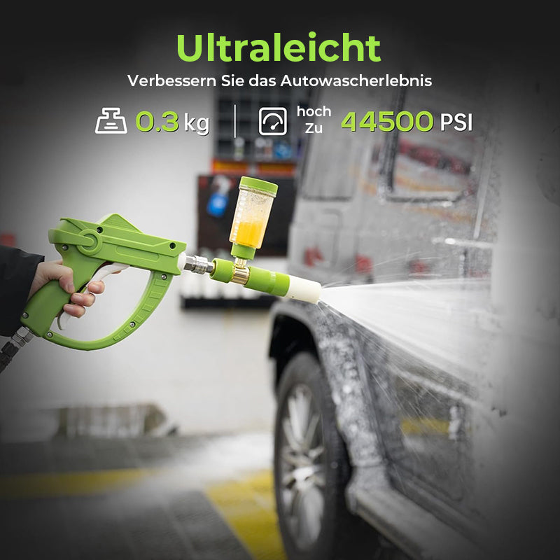 Schnellanschluss-Hochdruckschaumkanone für mühelose Autowäsche