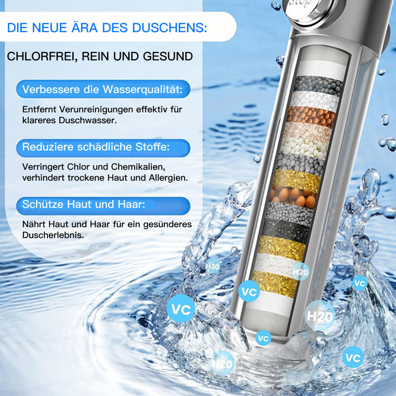 High-Pressure-Handbrause mit Filter