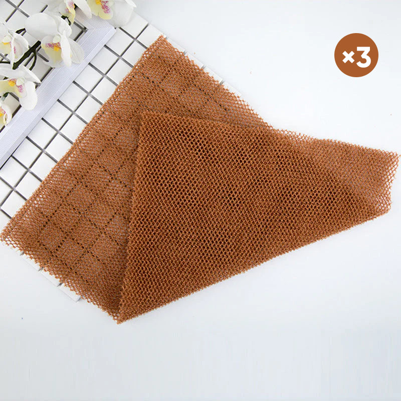 Nylon eksfolierende net