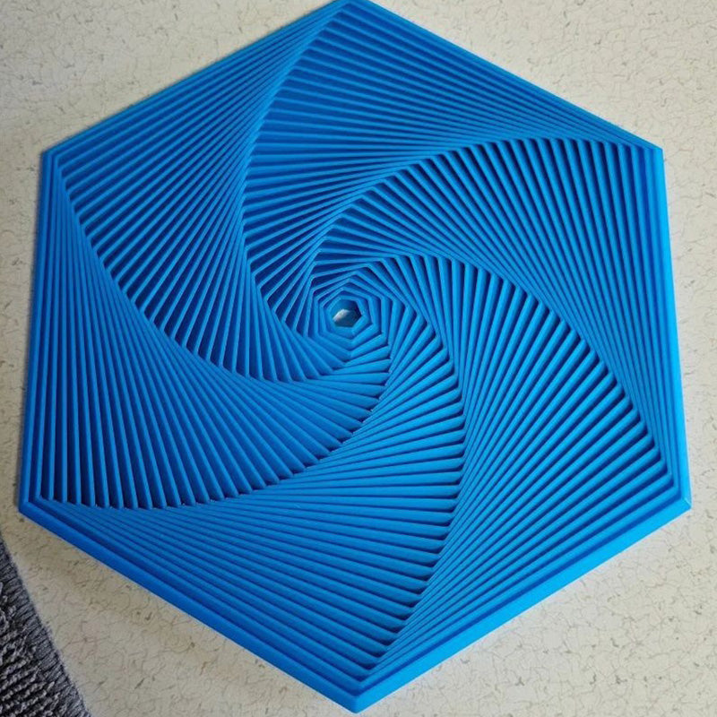 Fractal Fidget sekskant