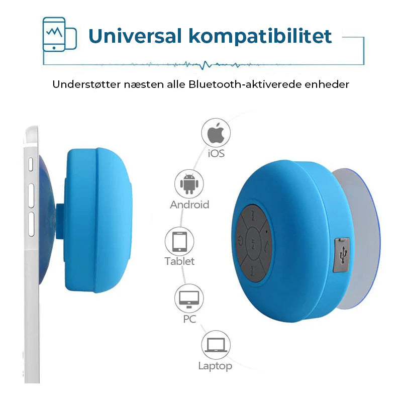 Vandtæt Mini Bluetooth højttaler