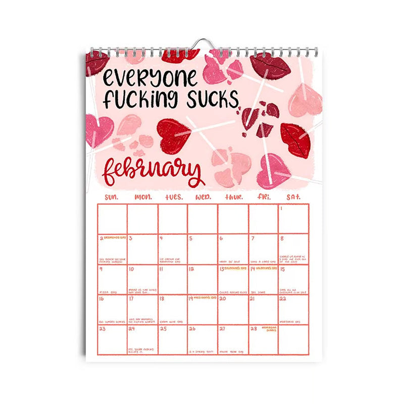 2025 Så Går Vi Fandeme Igen Kalender