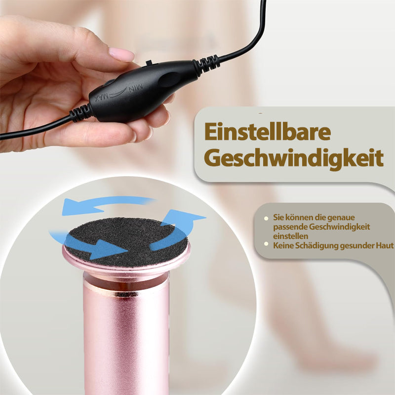 Elektrischer Hornhautentferner für die Füße