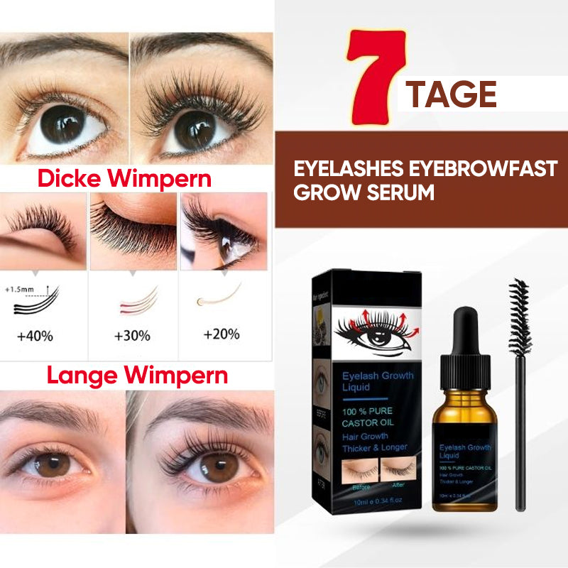 Wimpern- und Augenbrauen-Schnellwachstumsserum