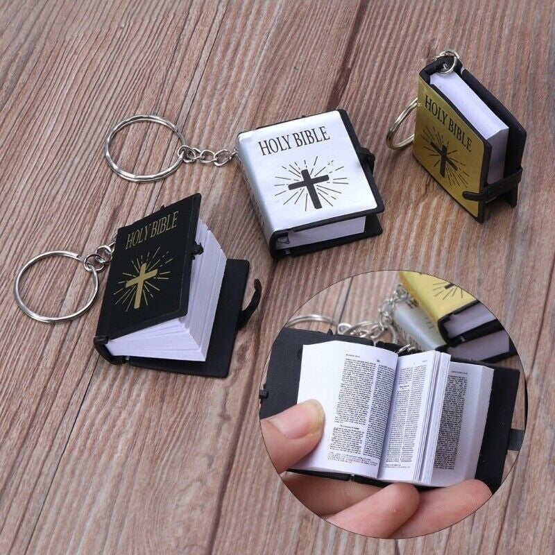 Mini-Bibelkreuz-Schlüsselanhänger