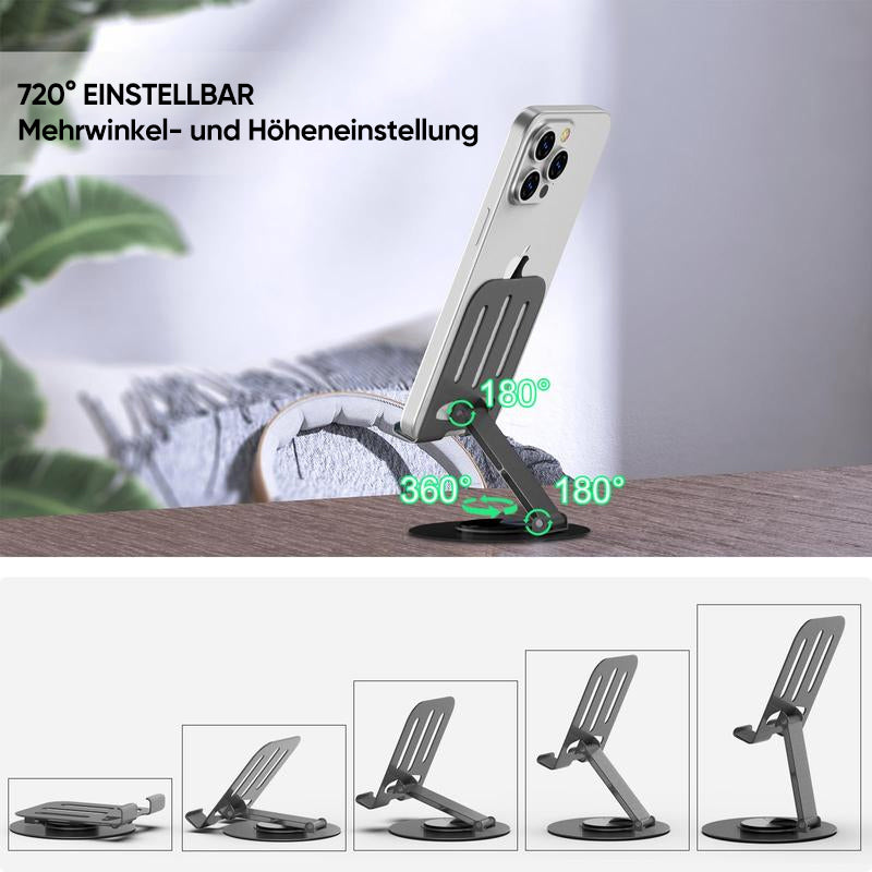 360 Grad drehbarer Telefonhalter aus Metall