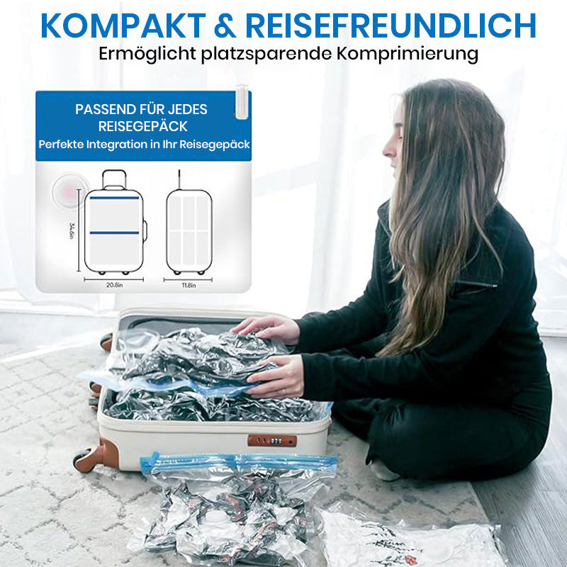 Kompakt-Vakuumbeutel für Kleidung