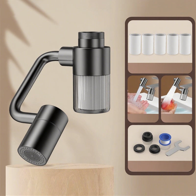 Drehbare Wasserhahn-Luftsprudler-Verlängerung