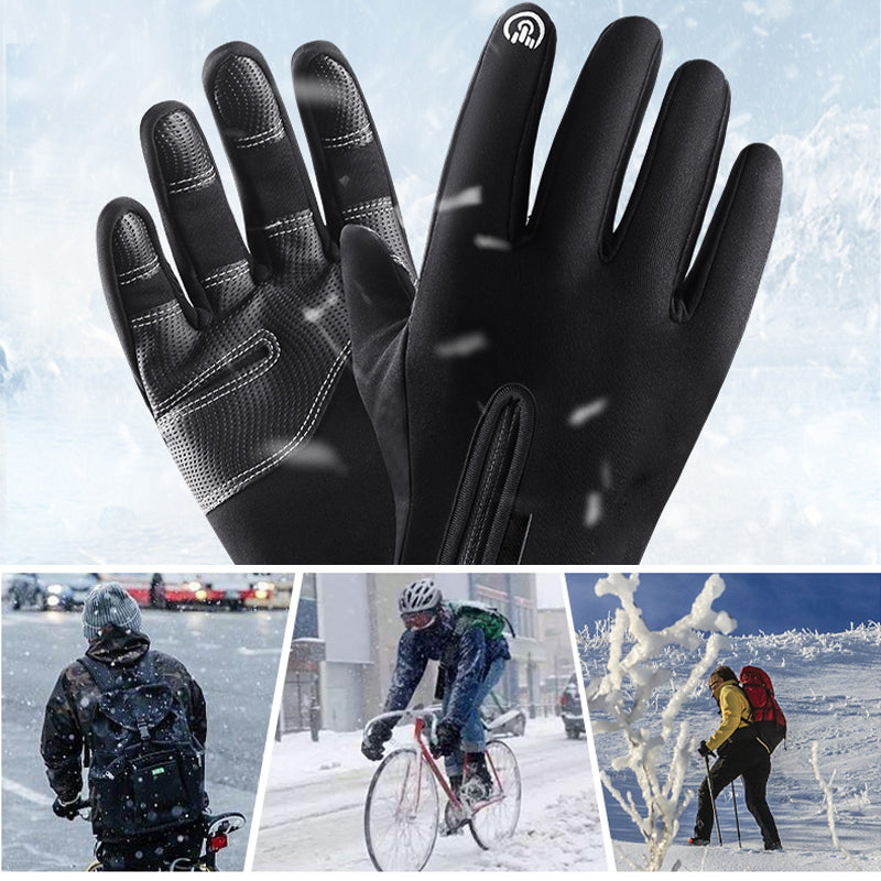 Vinter touchscreen vindafvisende handsker