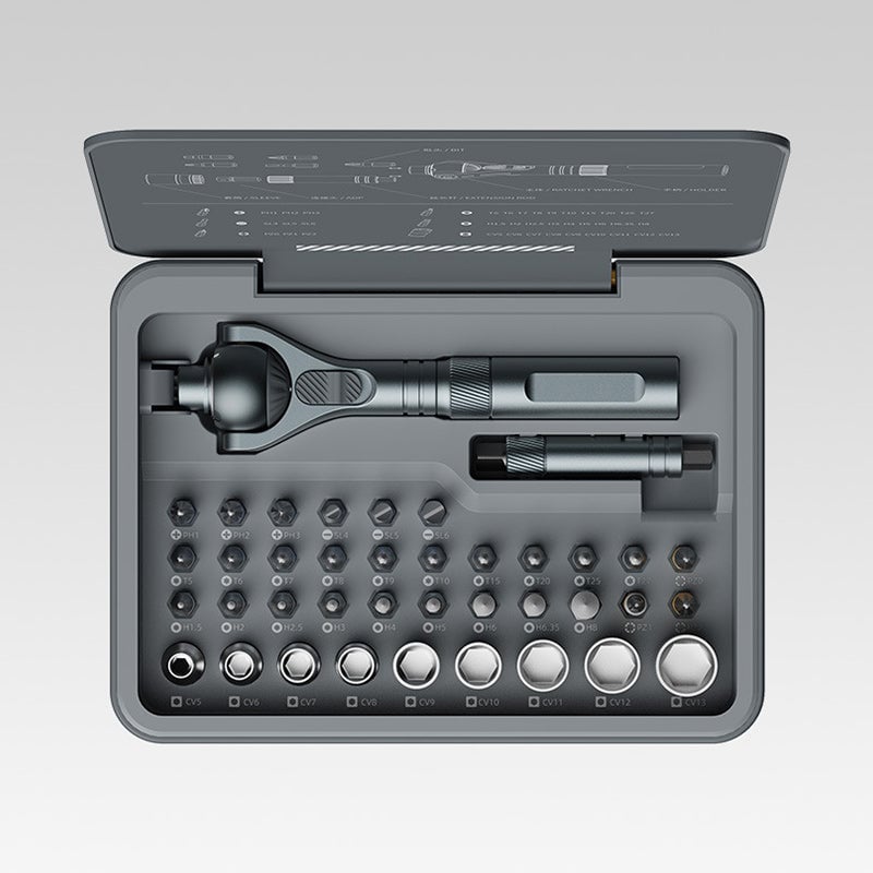 40-in-1-Multibit-Magnetantriebssatz