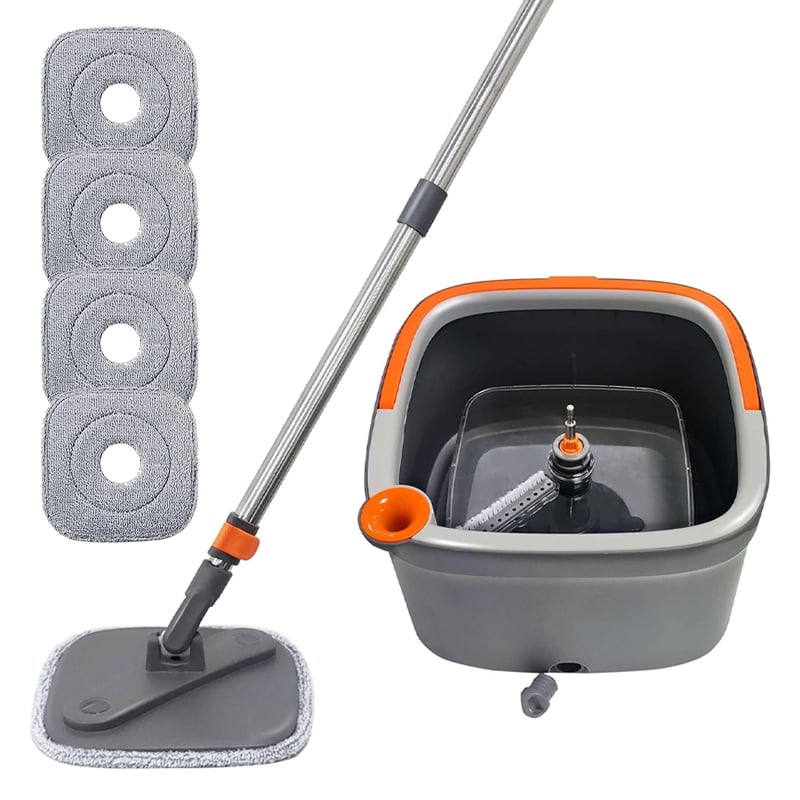 Mopp- und Eimerset mit Wringer