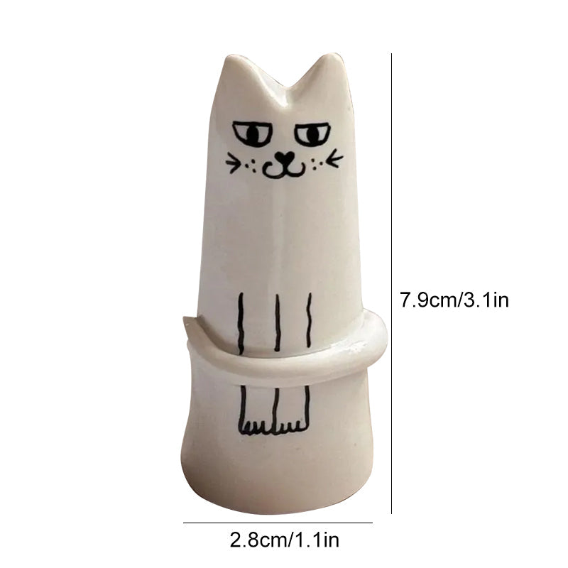 Katze Kleine Vase
