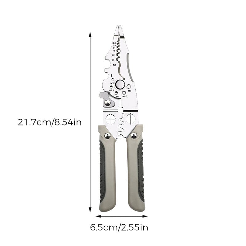 Multifunktionale Abisolierzange Crimper Kabelschneider Zange