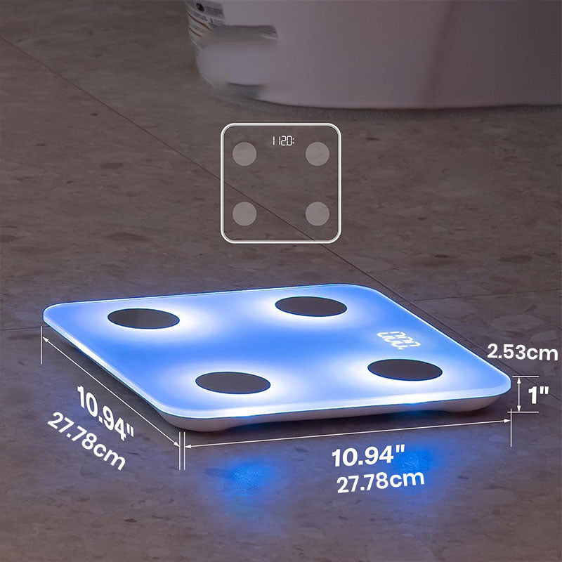 Intelligente Körperfettwaage